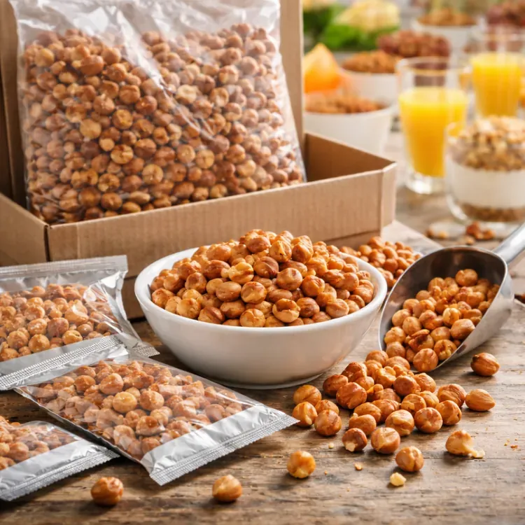 Roasted kernels for vending and HORECA illustration